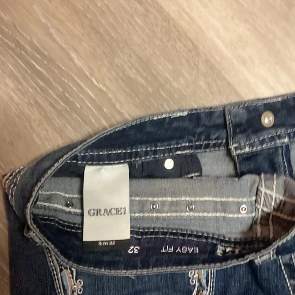 Grace in LA Western Bootcut Jeans - Picture 6 of 6